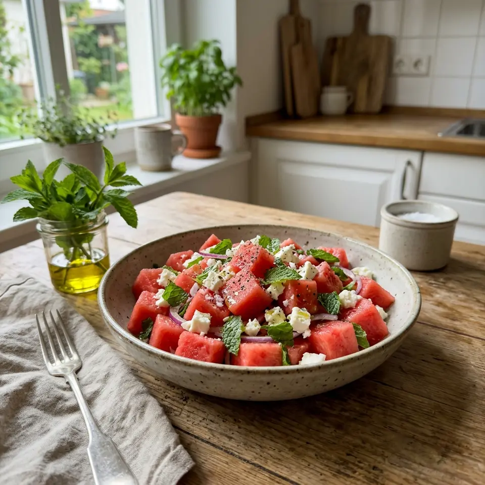 KI-generiertes Symbolbild: Sommersalate