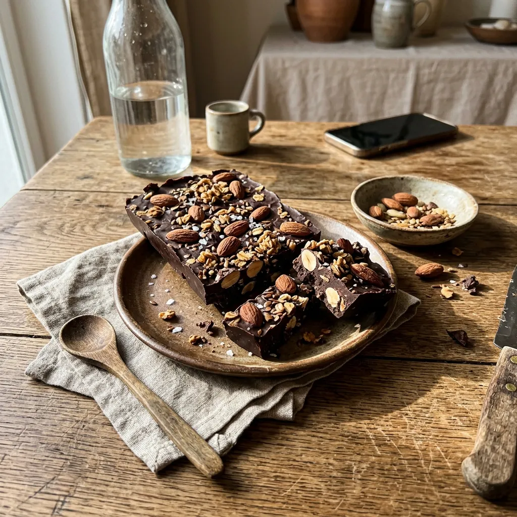 Almond crunch chocolate