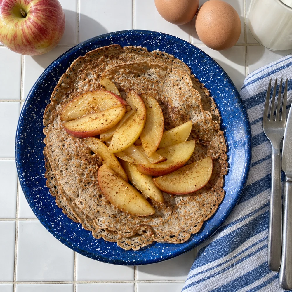 Gluten-free buckwheat pancakes