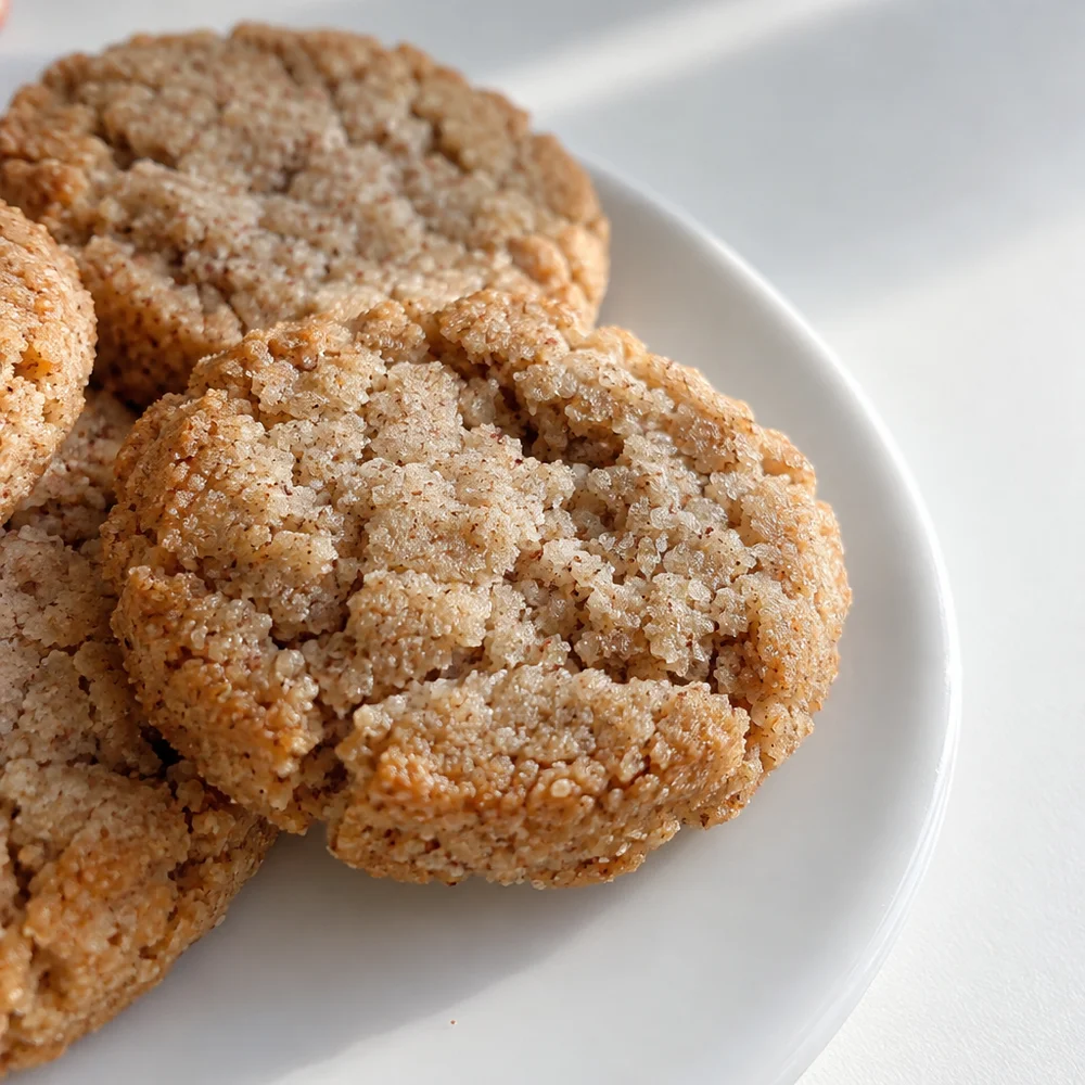 Gluten-free chestnut flour cookies