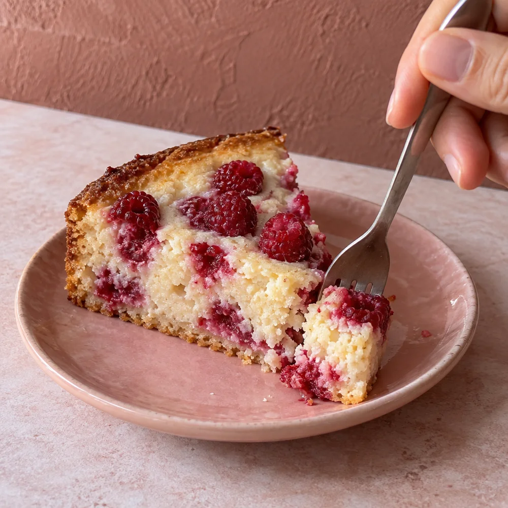 Yoghurt berry cake