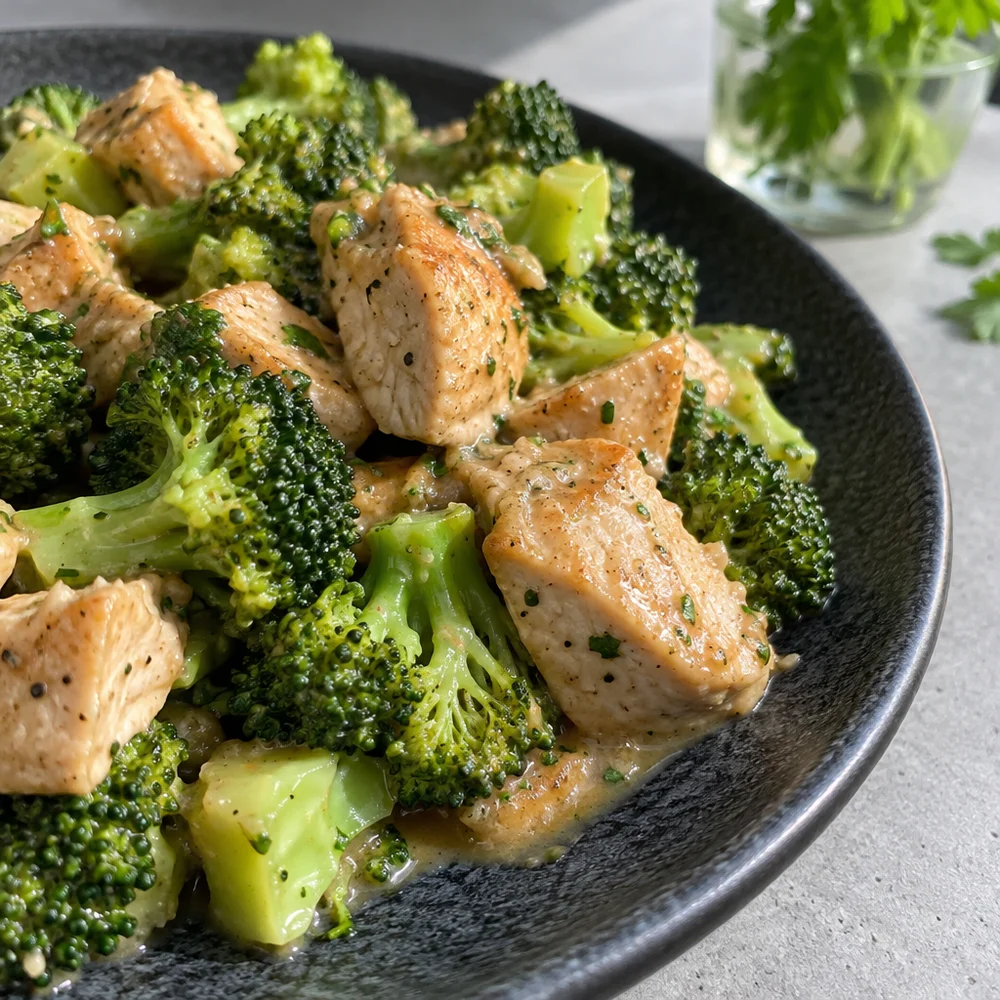 High-protein turkey and broccoli stir-fry