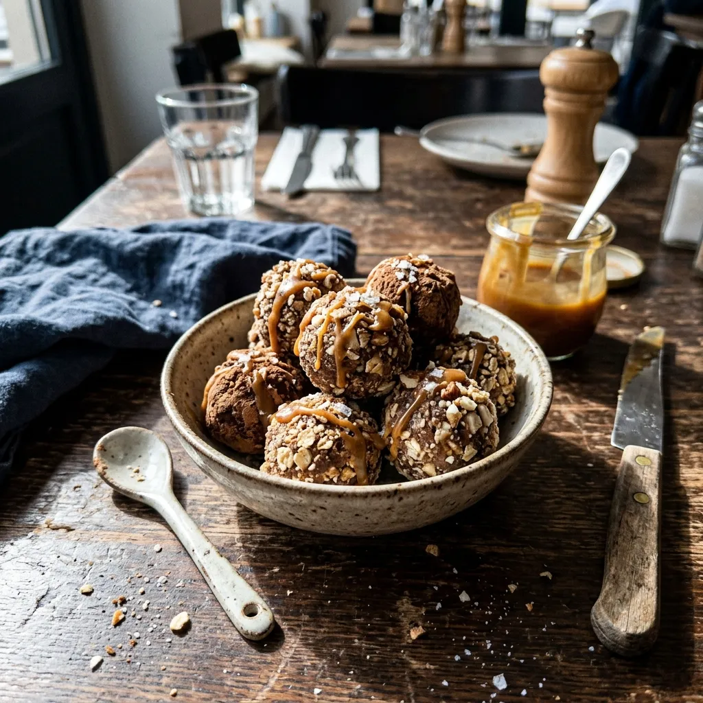 Quark caramel balls