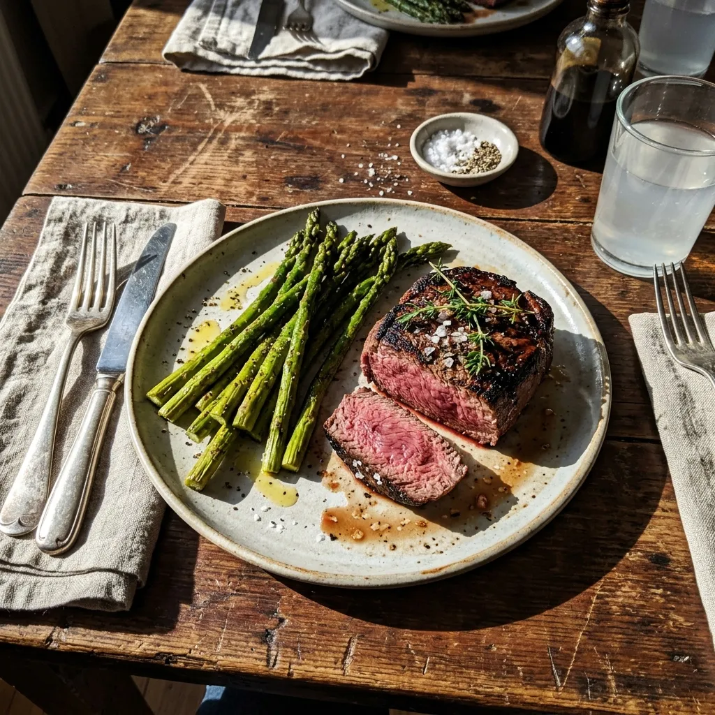 High-protein beef fillet