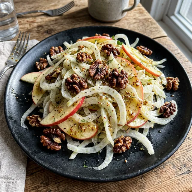 Fennel and apple salad