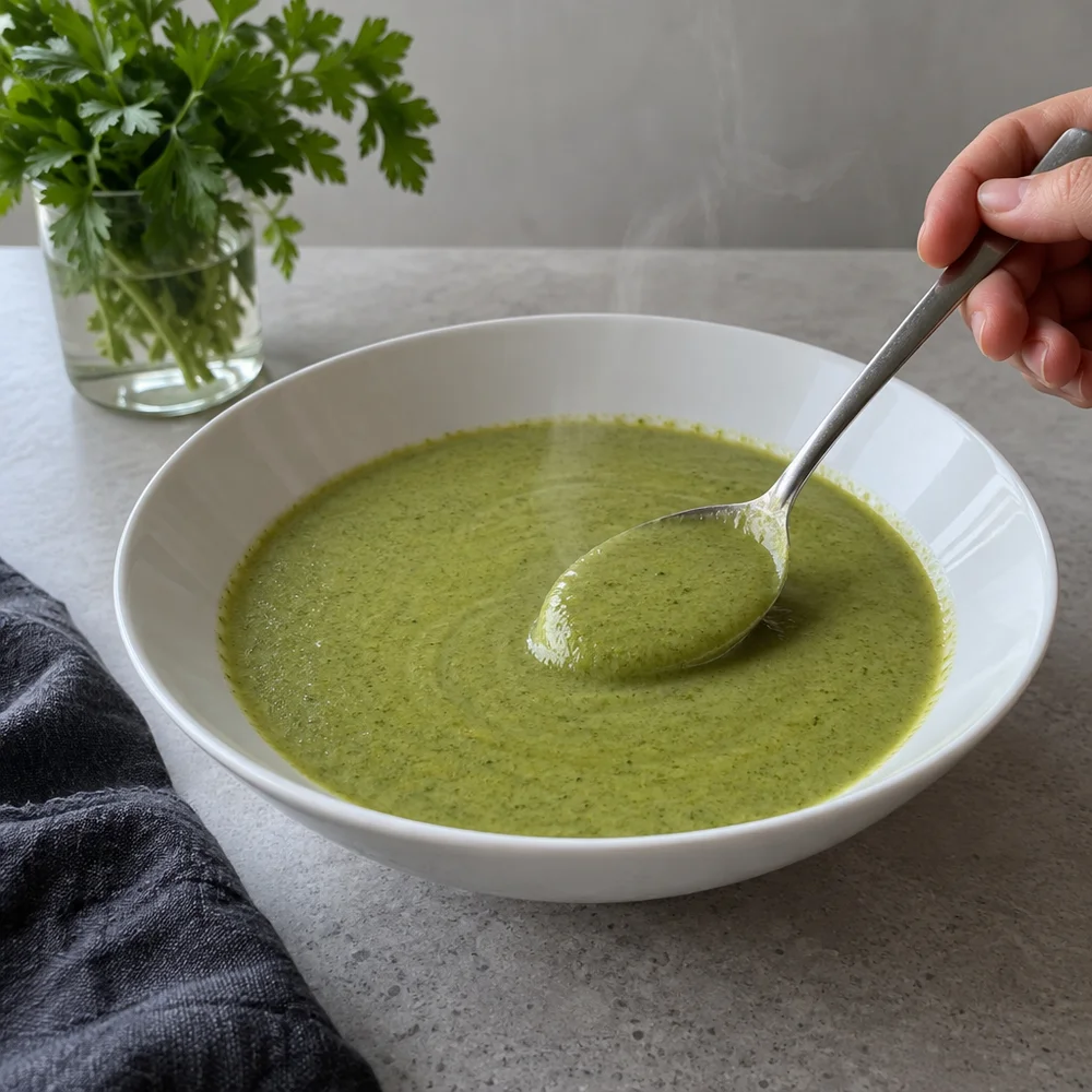 Low-carb broccoli cheddar soup