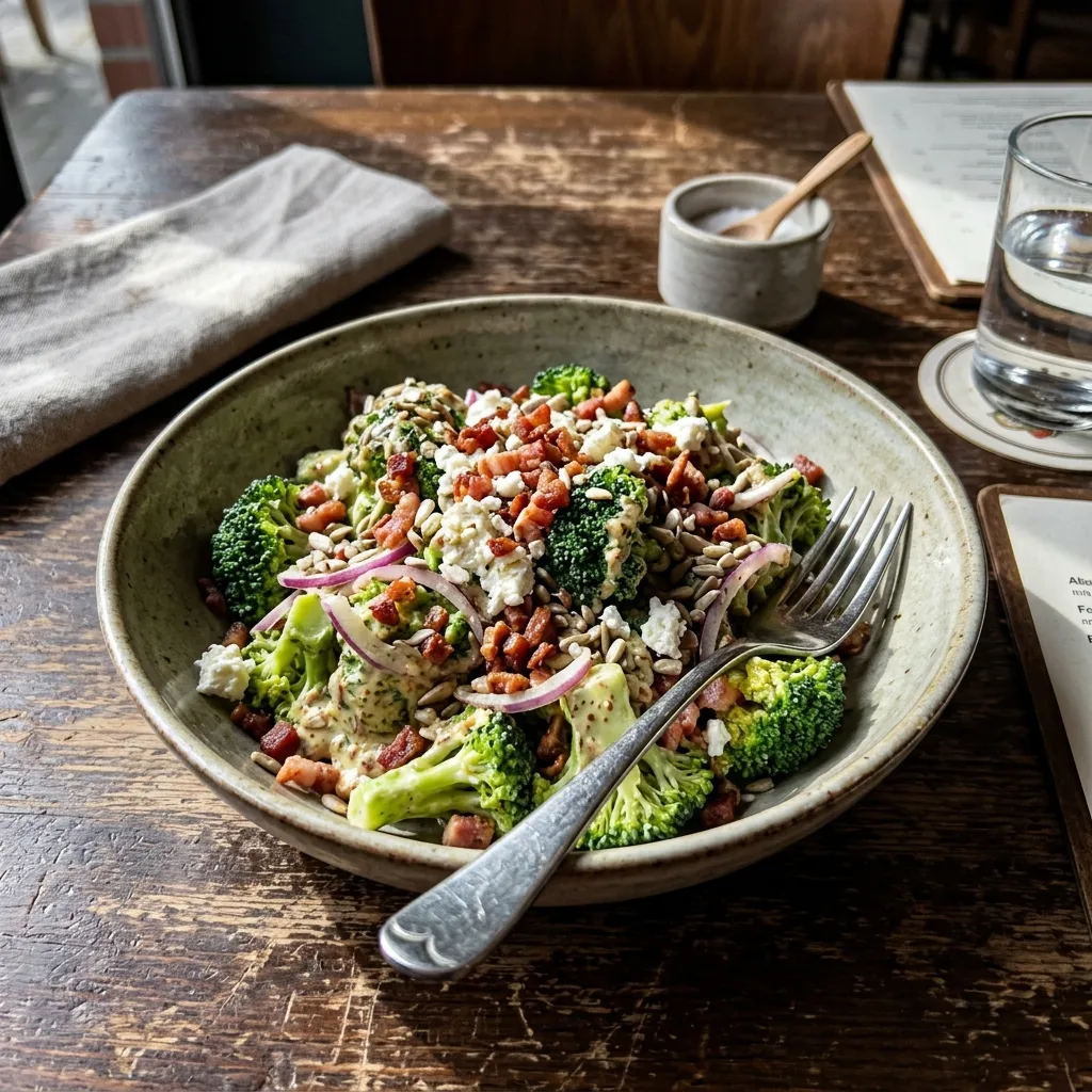 Low-carb broccoli salad