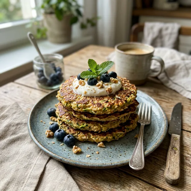 Courgette fritters