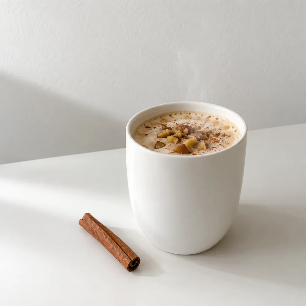 Chestnut latte with espresso and oat milk