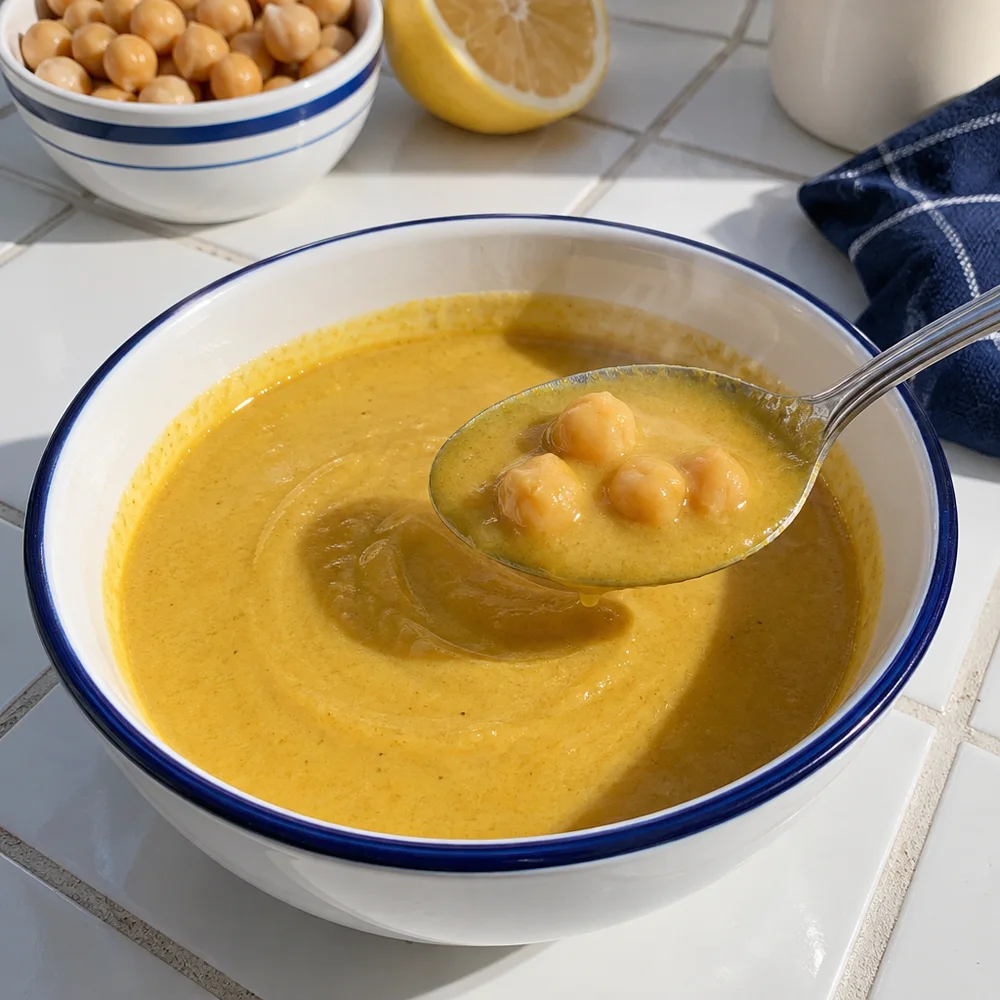 Quick chickpea curry spread