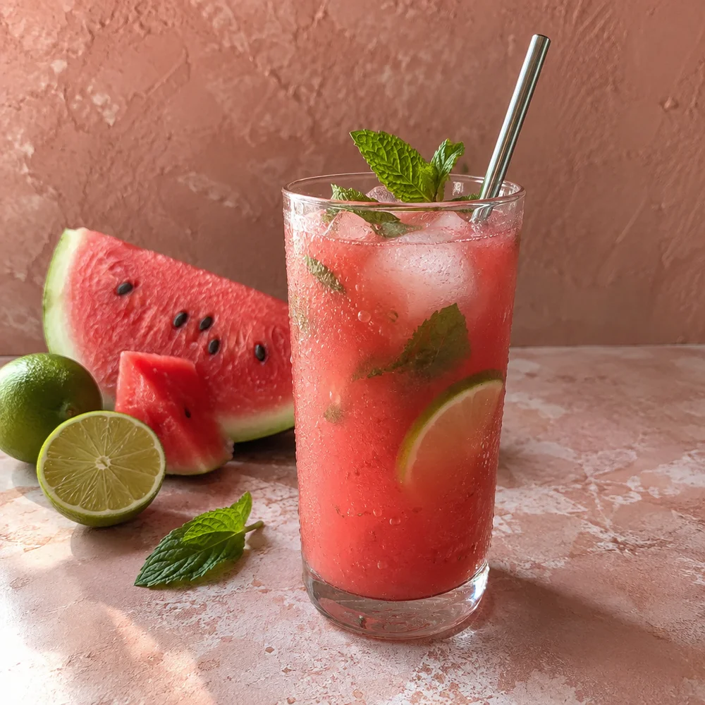Quick watermelon juice
