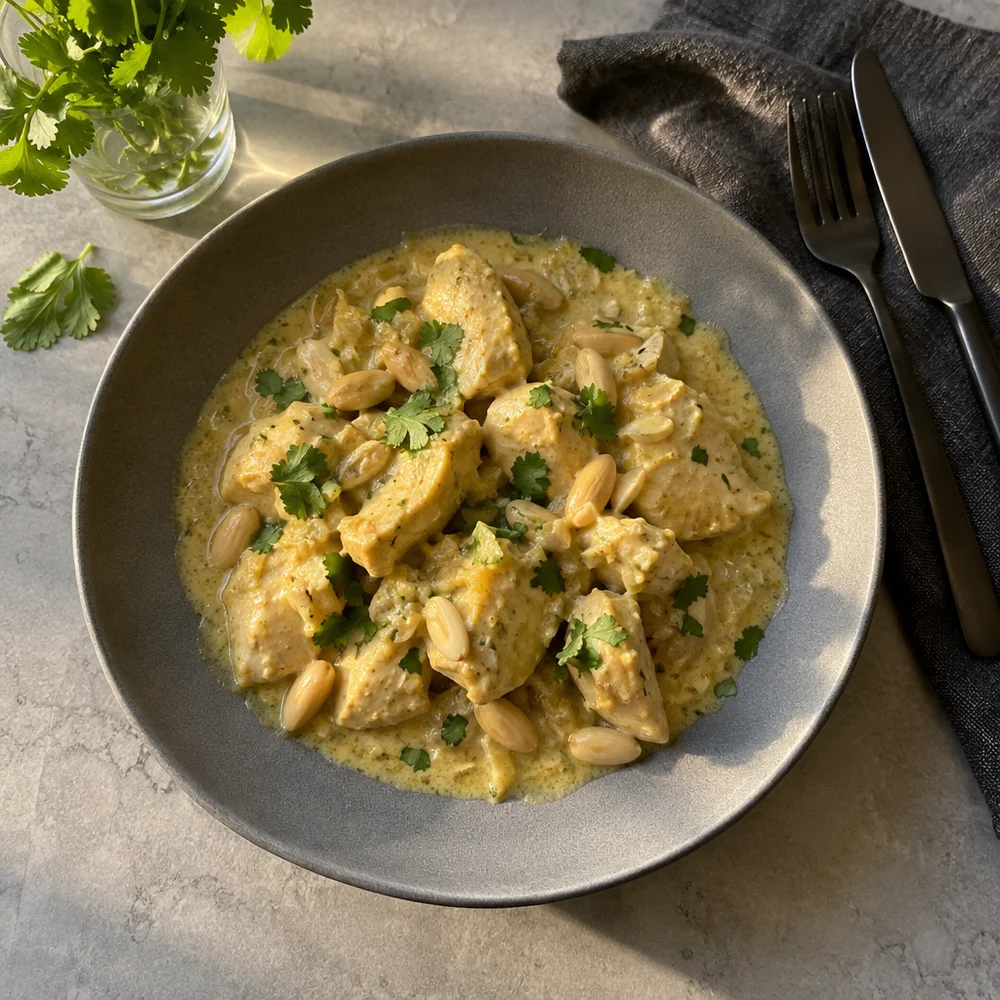 Quick chicken korma