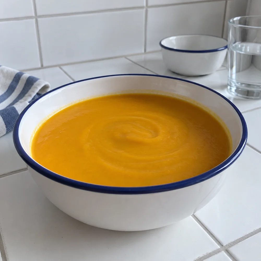 Thai coconut squash soup
