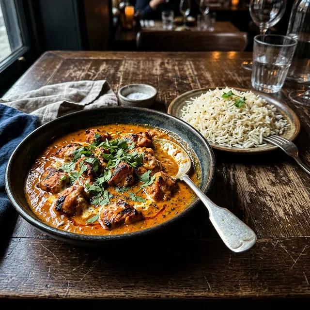 Vegan cauliflower tikka masala