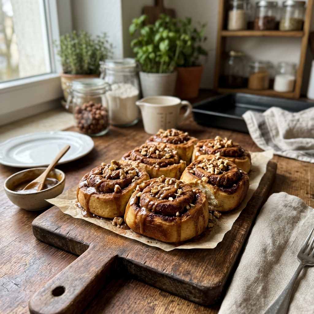 Vegan date caramel pinwheels