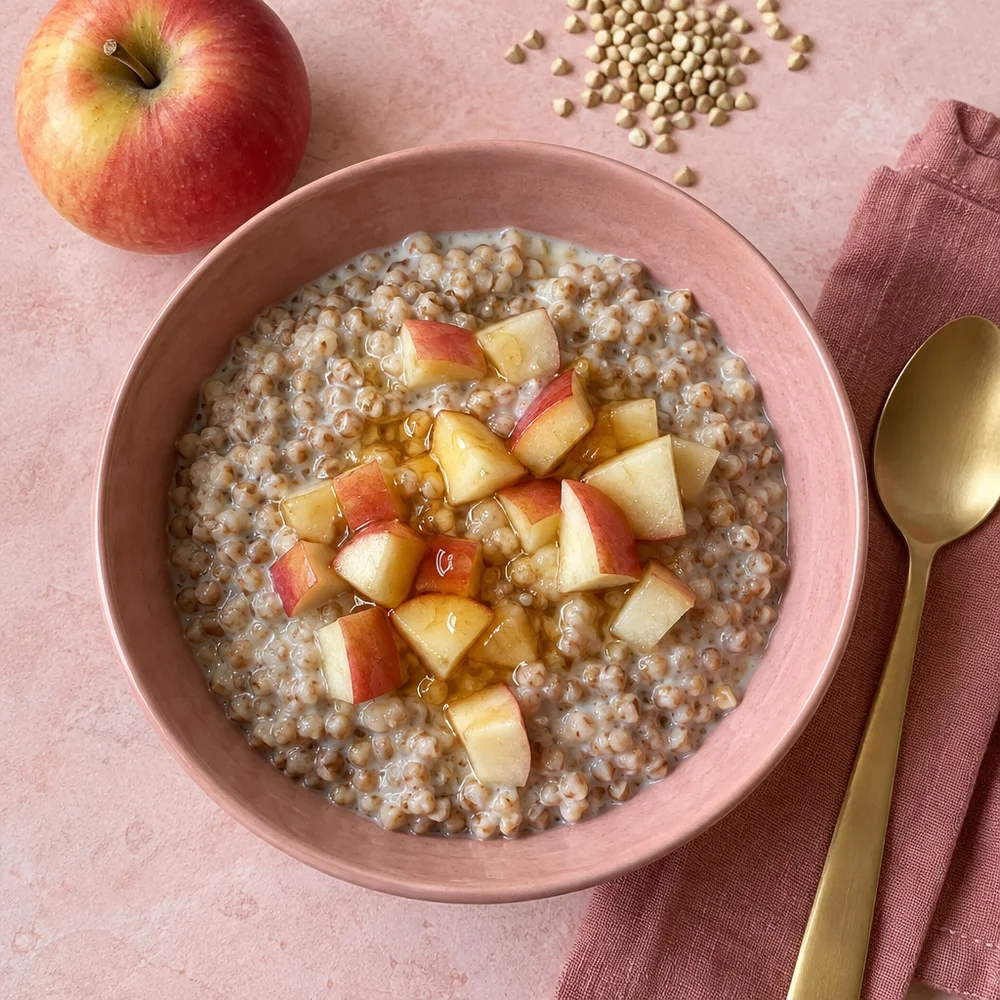 Vegan buckwheat porridge