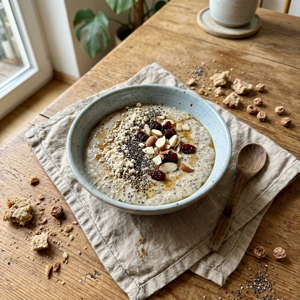 Vegan tiger nut pudding